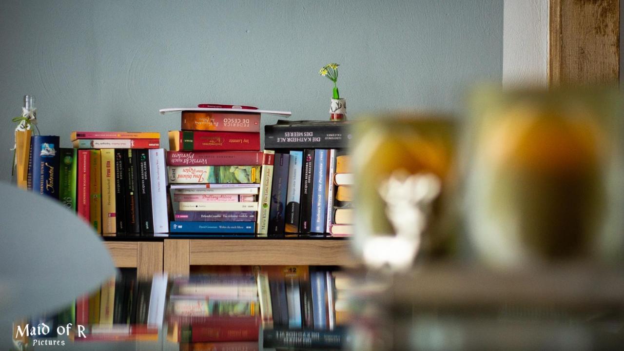 Hof Vierzehnender Im Hohen Venn - 70Qm Fachwerk-Studio - Grosses Wohn-Schlafzimmer Mit Dachterrasse Und Kaminofen - Separate Kueche - Perfekt Fuer Paare - Monschau - Eifel - Hunde Willkommen - Islandpferde Екстериор снимка