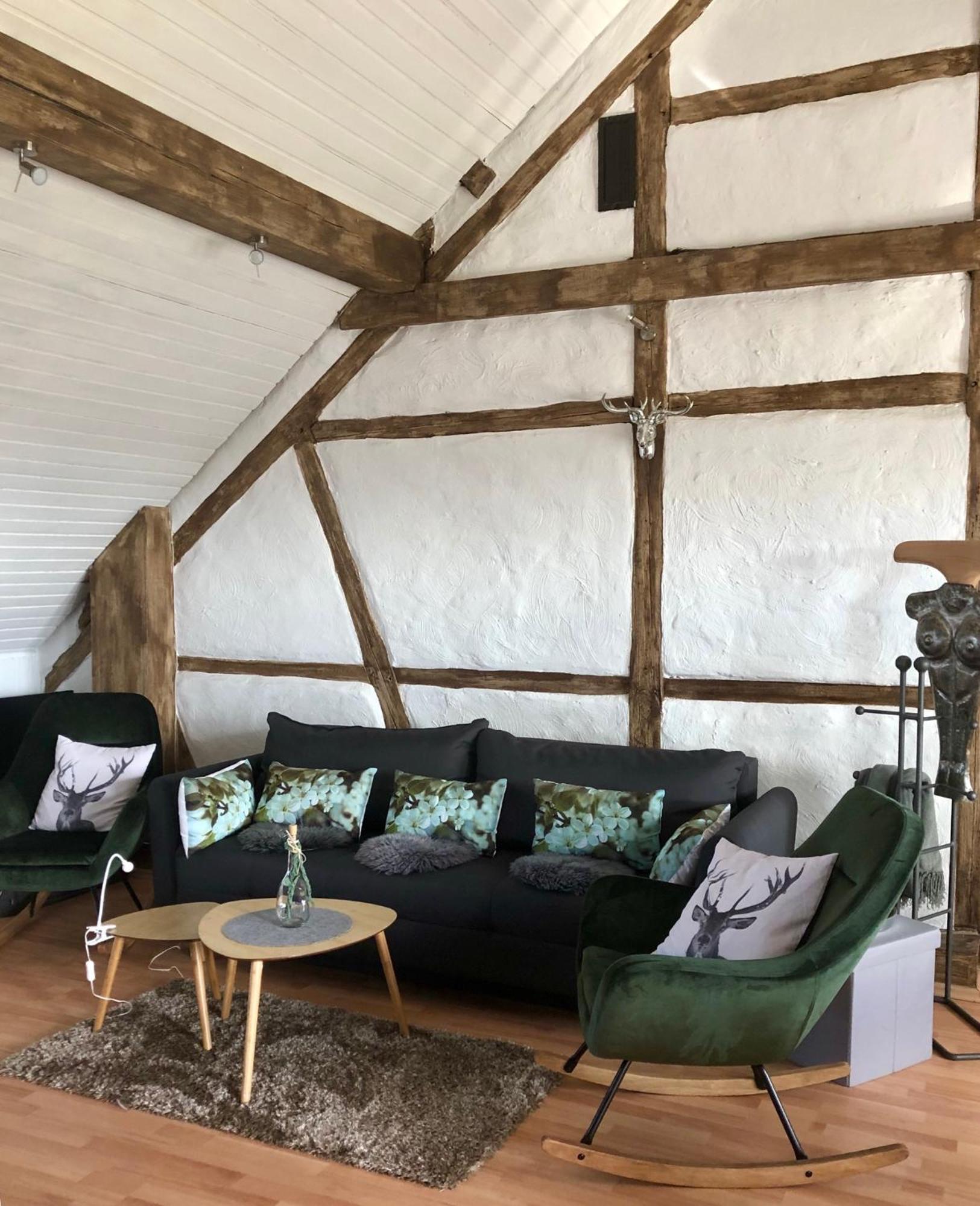Hof Vierzehnender Im Hohen Venn - 70Qm Fachwerk-Studio - Grosses Wohn-Schlafzimmer Mit Dachterrasse Und Kaminofen - Separate Kueche - Perfekt Fuer Paare - Monschau - Eifel - Hunde Willkommen - Islandpferde Екстериор снимка
