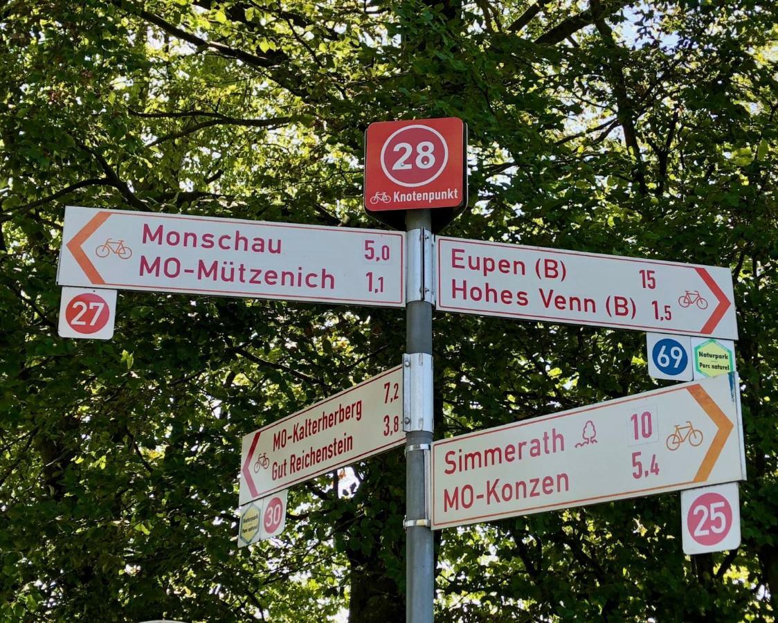 Hof Vierzehnender Im Hohen Venn - 70Qm Fachwerk-Studio - Grosses Wohn-Schlafzimmer Mit Dachterrasse Und Kaminofen - Separate Kueche - Perfekt Fuer Paare - Monschau - Eifel - Hunde Willkommen - Islandpferde Екстериор снимка
